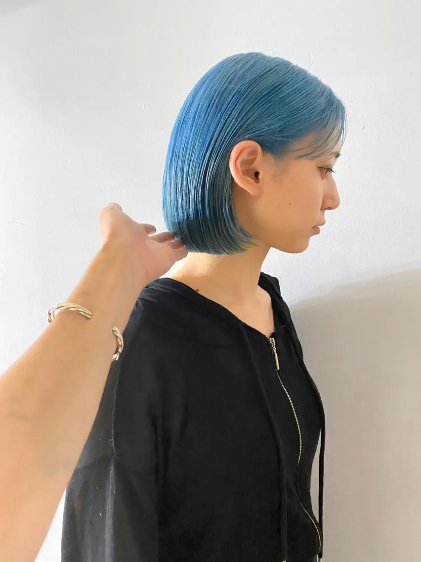 ショート カラー カット ヘアカラー レイヤー/パーマ /ウルフ/nabeのヘアスタイル