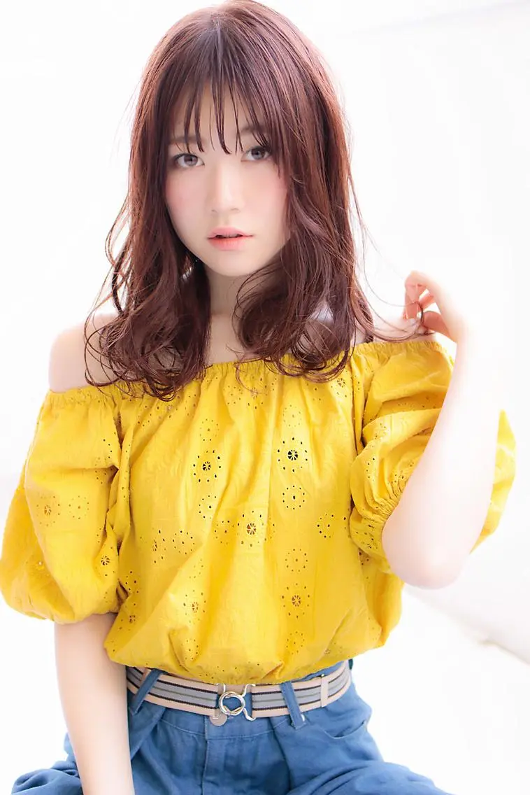セミロング うる艶/レイヤー 🪞池袋LAND🪞のヘアスタイル
