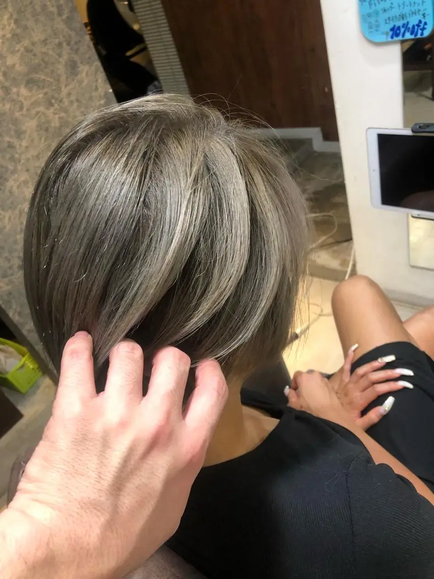 ショート カラー ヘアカラー 木村 幸浩のヘアスタイル