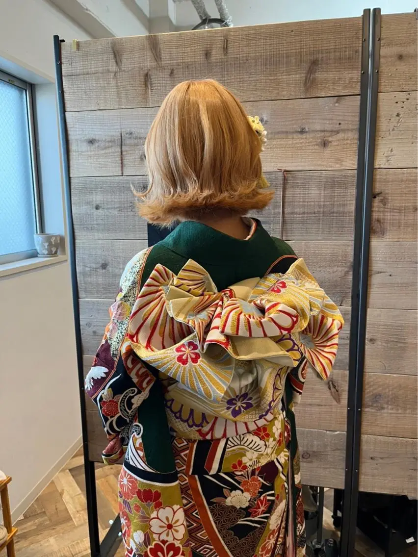 ヘアアレンジ 成人式 SEURA. (セウラ)さおりのヘアスタイル