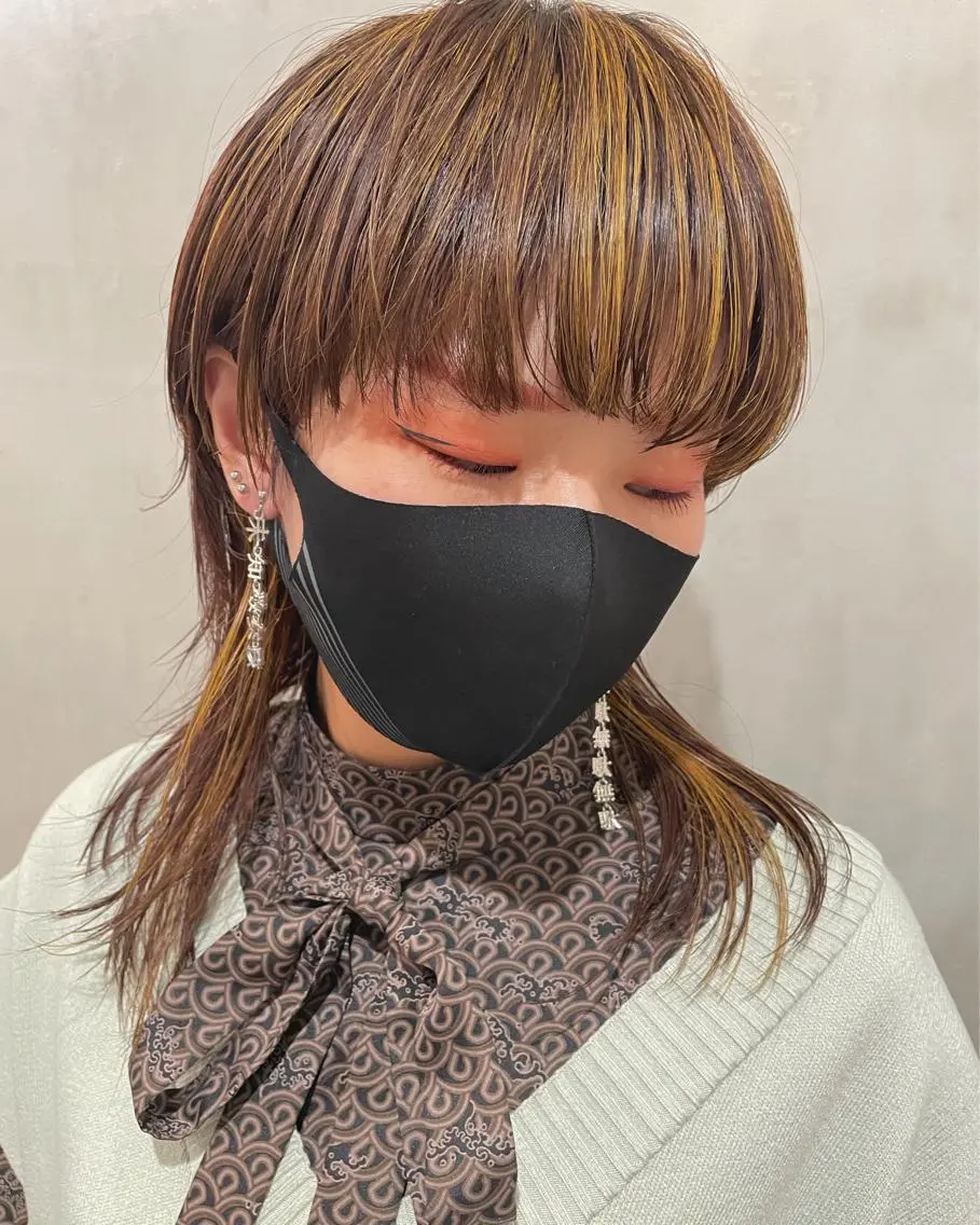 ショート カラー ウルフカット 優作 〜圧倒的信頼〜のヘアスタイル