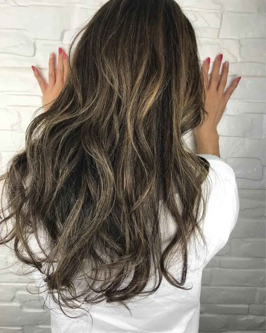 ロング カラー ヘアカラー トリートメント 🎊ルービック 京橋店💛のヘアスタイル