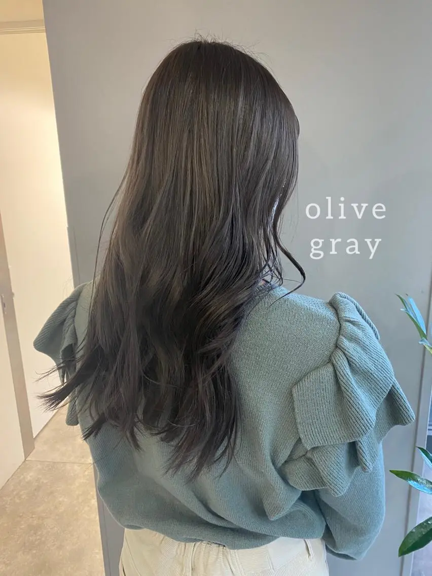 セミロング カラー ヘアアレンジ ブリーチ 透明感カラー ヘアカラー ボブ /ニュアンス/ satomi🧸💖のヘアスタイル
