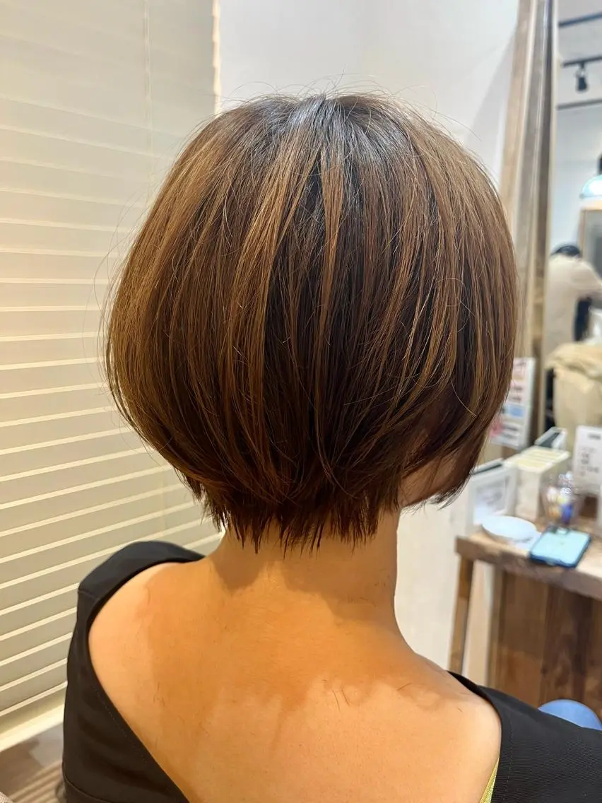 ショート カラー カット 香取 康平のヘアスタイル