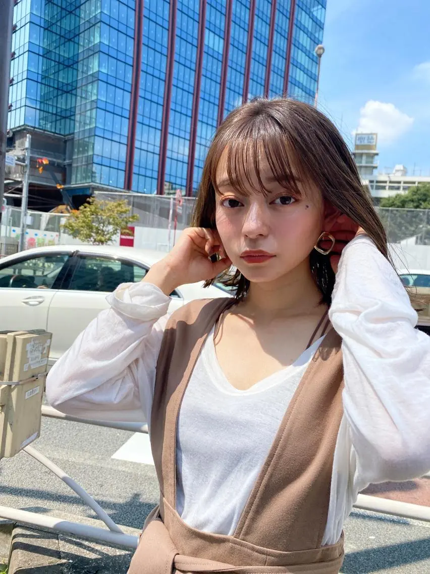 ミディアム カット ヘアカラー トリートメント 🔥似合わせのプロ 🔥REGOのヘアスタイル