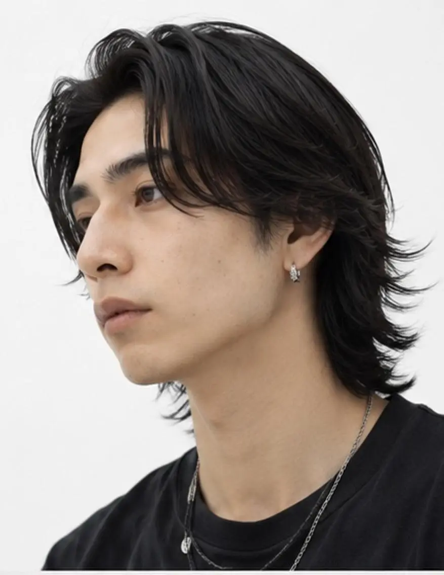 ミディアム パーマ メンズ カット パーマ ダメージレス コバヤシ　ヒロヒトのその他イメージ