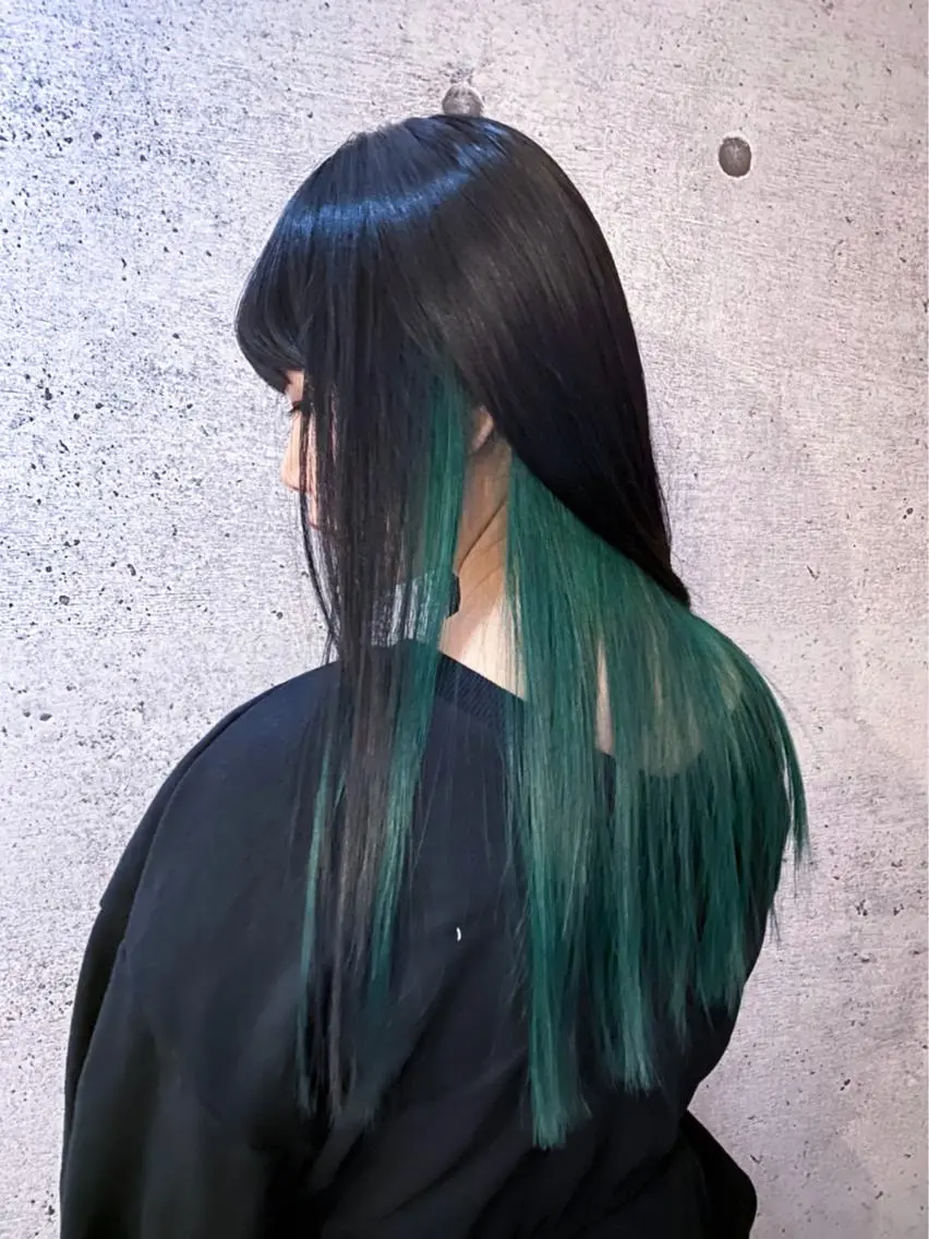 ロング カット ヘアカラー 鈴木 マサアキのヘアスタイル