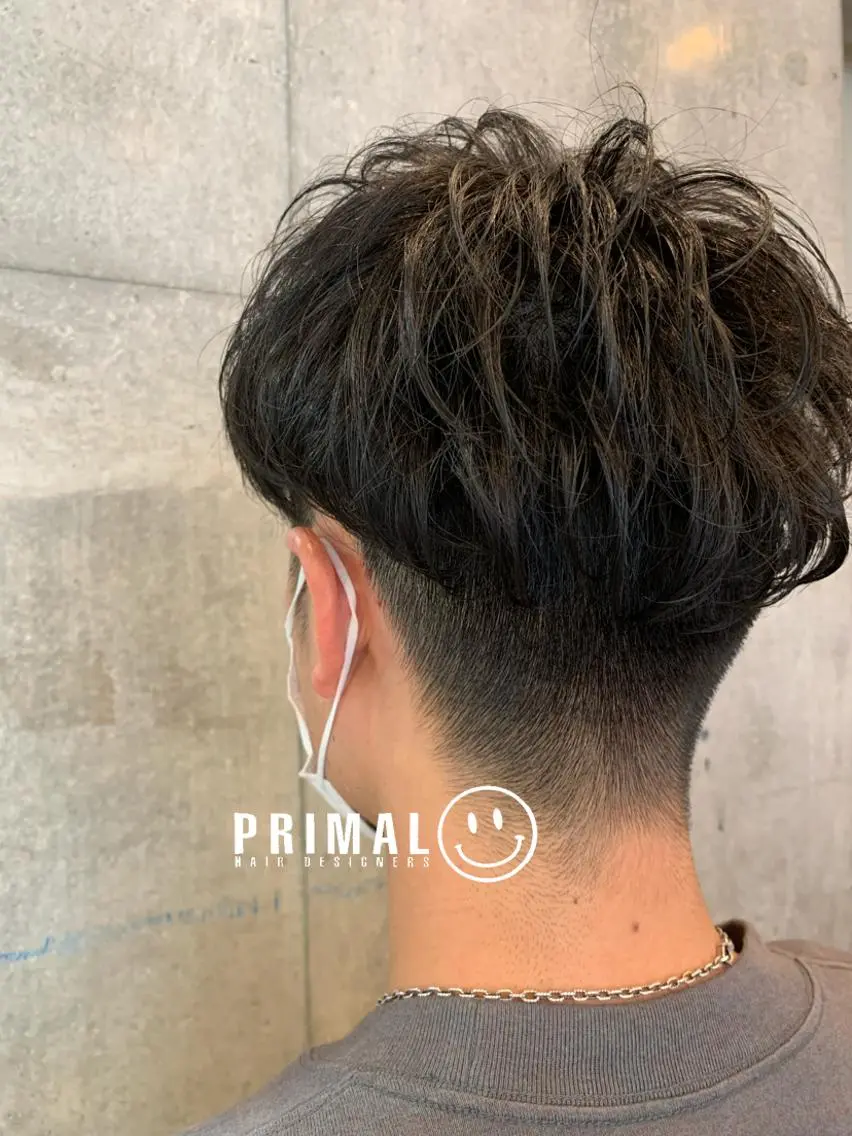 ショート カット パーマ 佐瀬竜矢PRIMAL /portのヘアスタイル