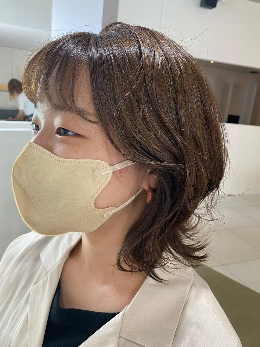 ショート エギョモリ I nagiのヘアスタイル