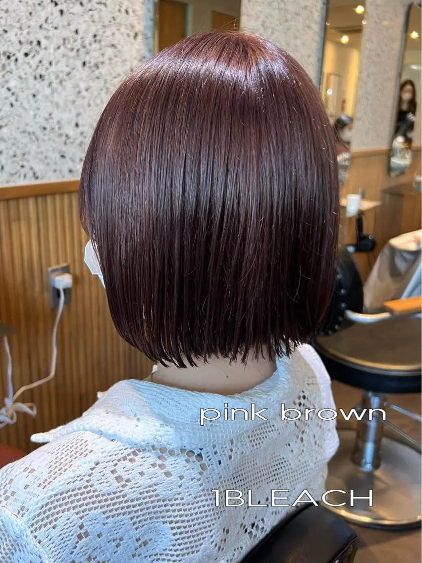 ミディアム ヘアカラー 渋谷/暖色系カラー kotoha🍊のヘアスタイル