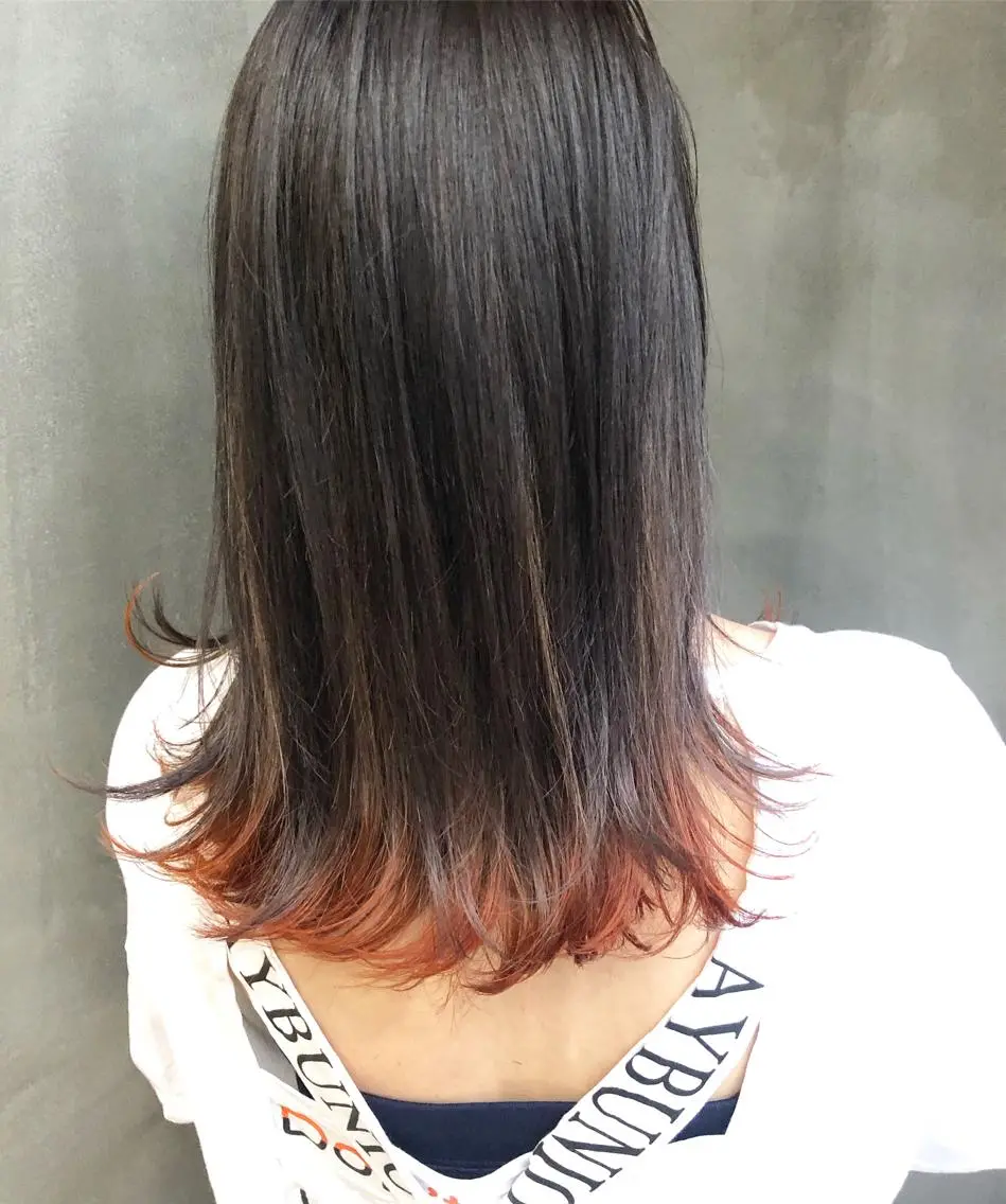セミロング 七尾 彰観のヘアスタイル