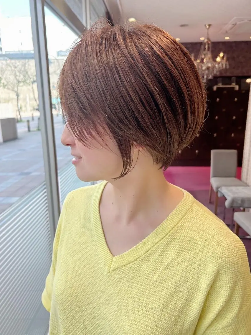 ショート 大川 有香のヘアスタイル
