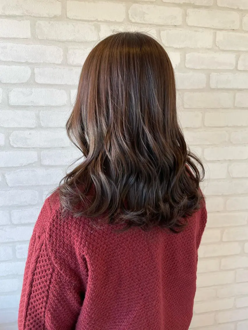 セミロング 【髪質改善】 夏目結以のヘアスタイル