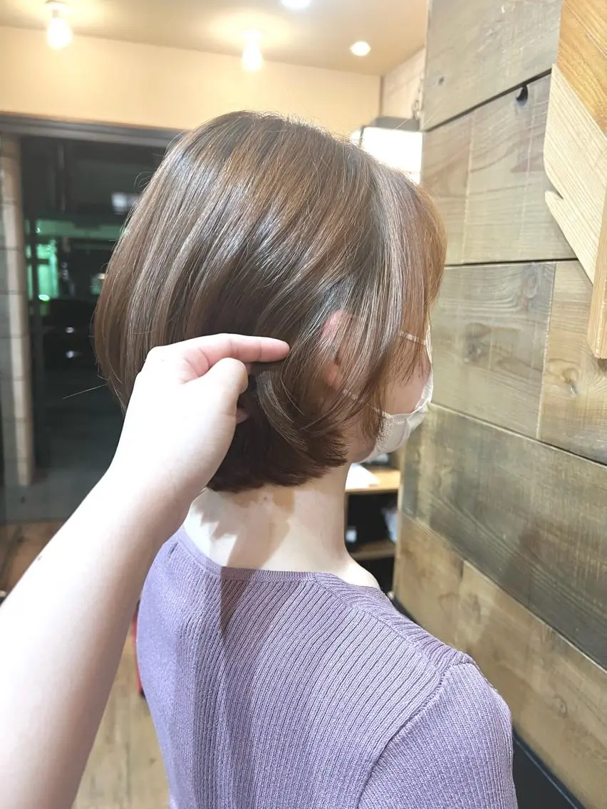 ショート ボブ ショートヘア SHIAN 八王子 🦋小林 美羅🦋のヘアスタイル