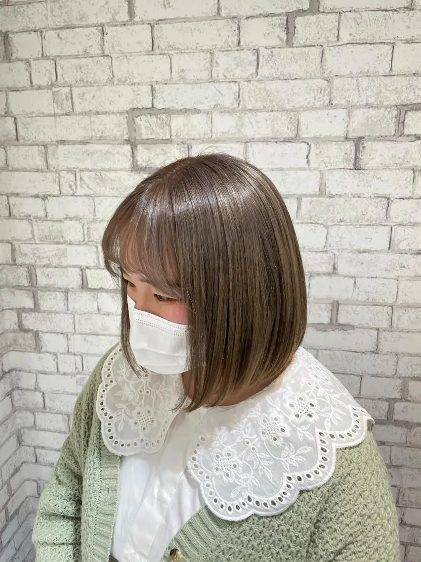 ショート カラー 低ダメージ特化🌱 佐野優斗のヘアスタイル