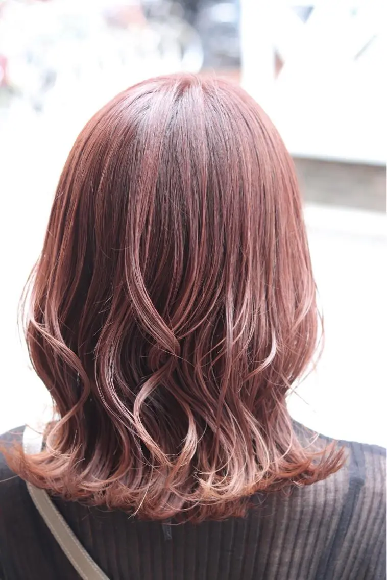 ミディアム カラー ヘアアレンジ 川内 政人のヘアスタイル
