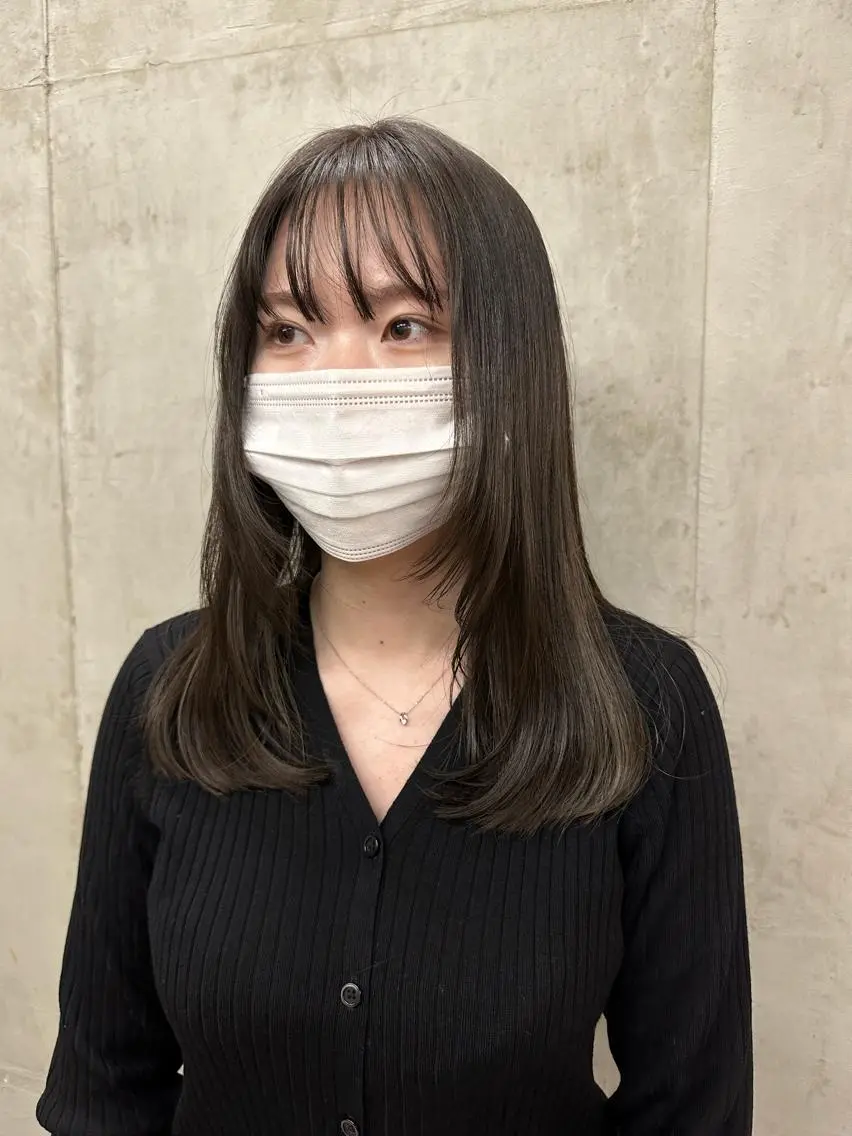 ミディアム SALTWATER AYARIのヘアスタイル