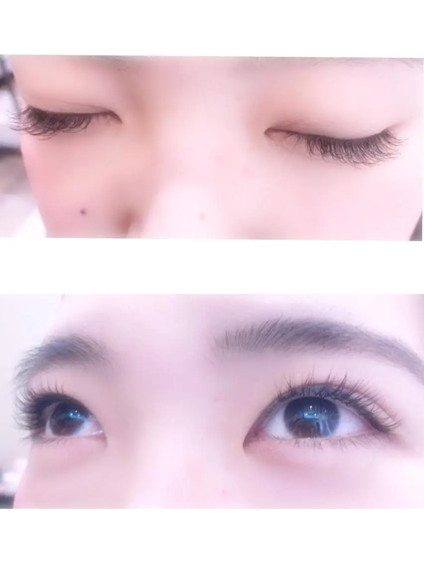 マツエク・マツパ 保子 祐里香のヘアスタイル