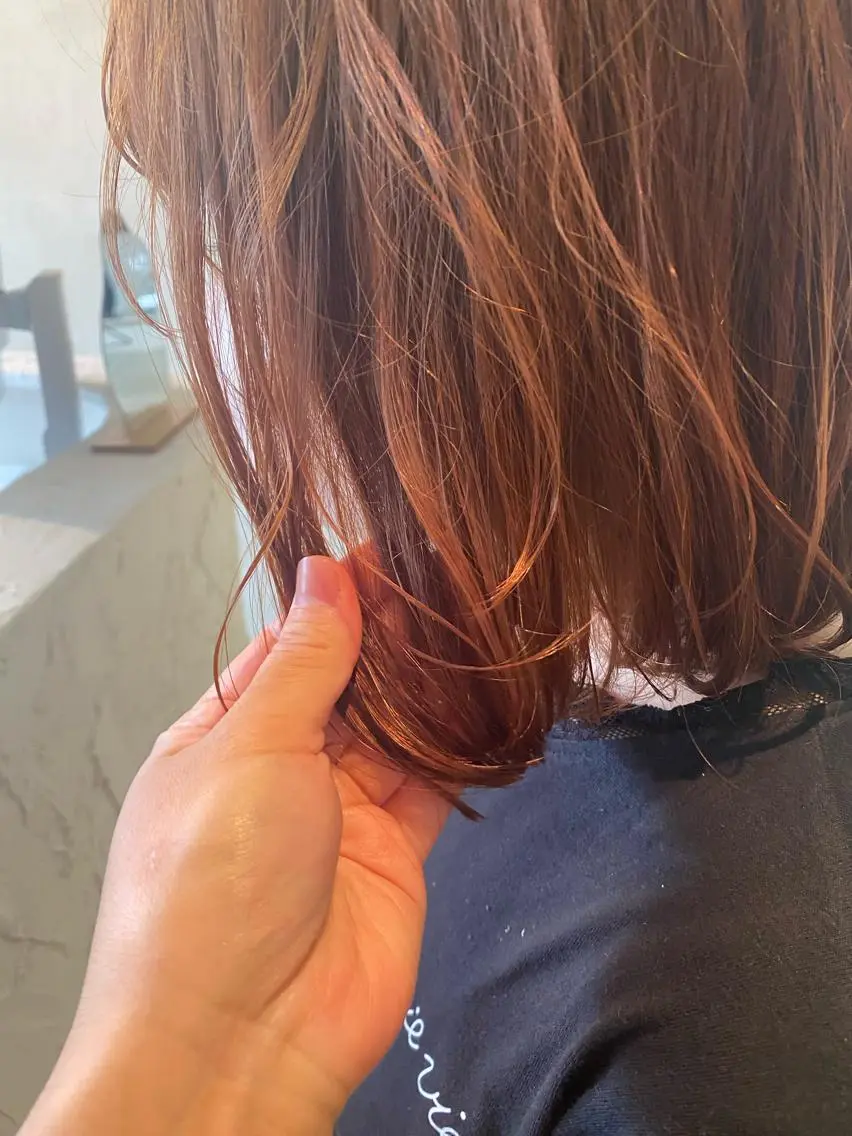 ショート 切りっぱなしボブ ボブ I nagiのヘアスタイル
