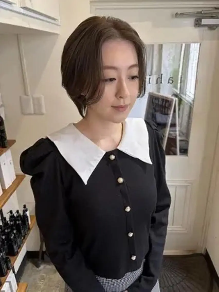カラー 才門 真菜のヘアスタイル