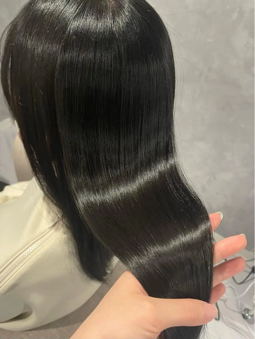 セミロング スパニスト ⌇momoのヘアスタイル