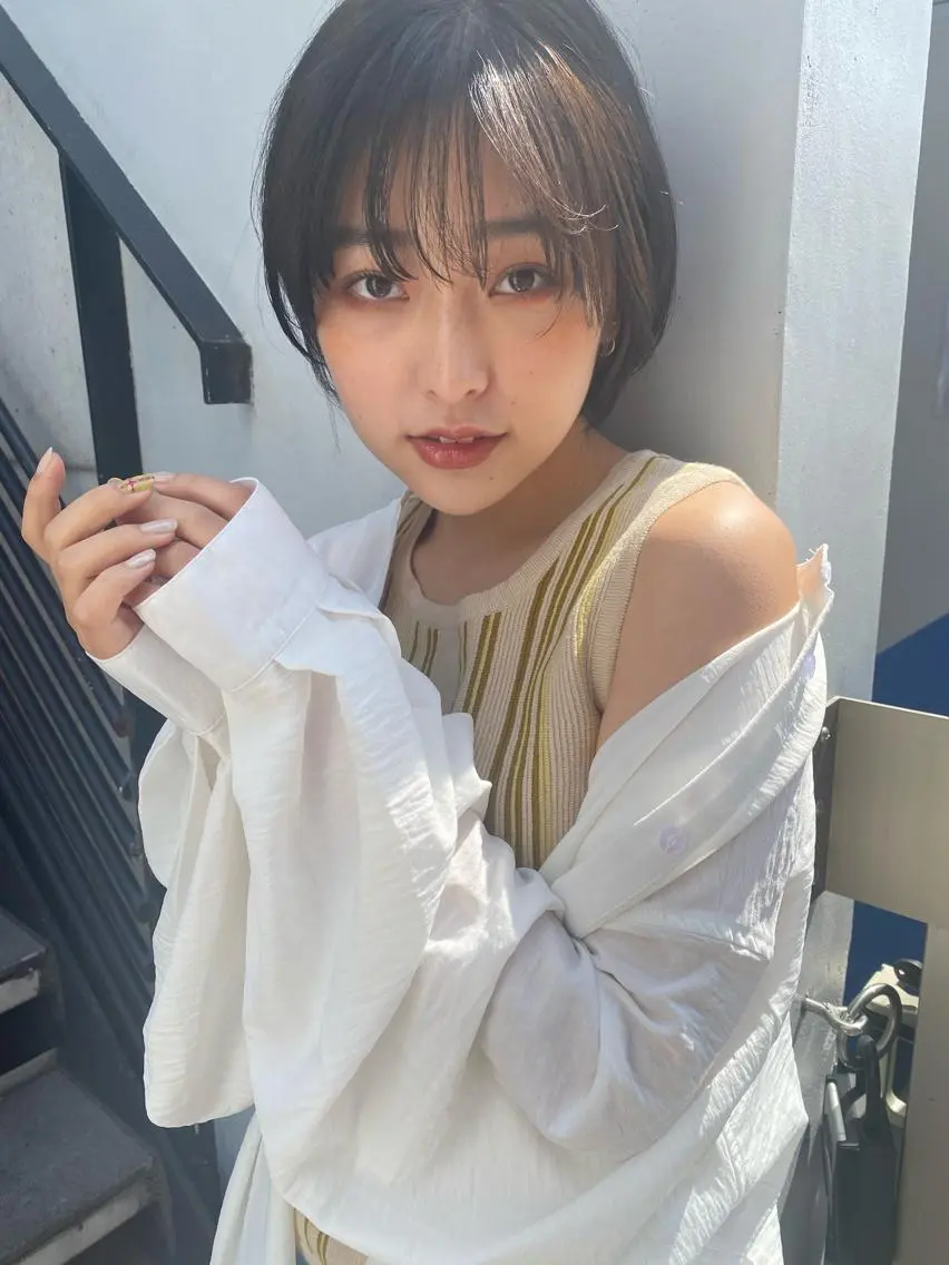 ショート 🍃透明感スタイル yu-ka🍃のヘアスタイル