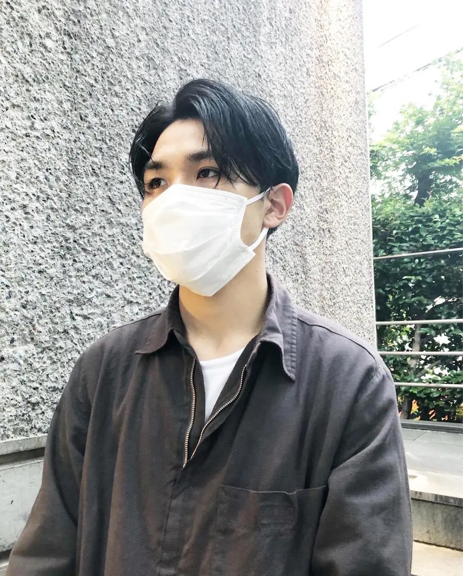 ヘアアレンジ メンズ メンズパーマ 七三 カット トリートメント ヘアセット メンズ特化✂️栗原 侑也のヘアスタイル