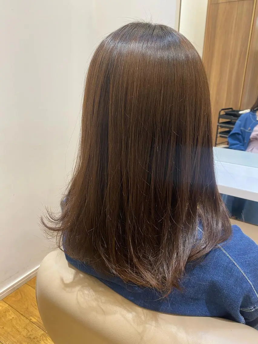 セミロング カラー ヘアアレンジ レイヤー/メンズ🥑 マエダアズミ🥑のヘアスタイル