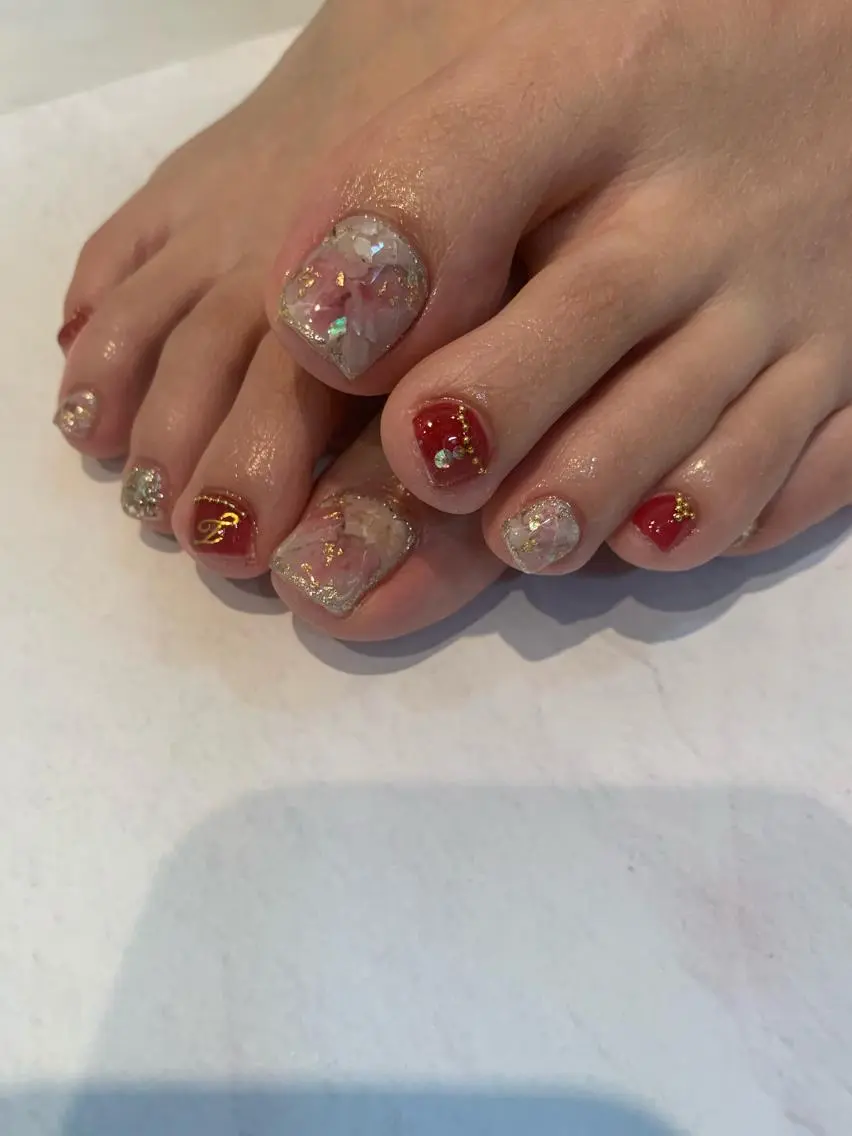 ネイル フットネイル Adite nailのネイルデザイン