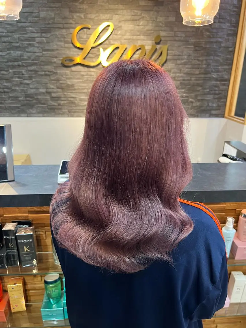 ロング カラー ヘアアレンジ 横浜/エクステ特化× 艶カラー/あいかのヘアスタイル