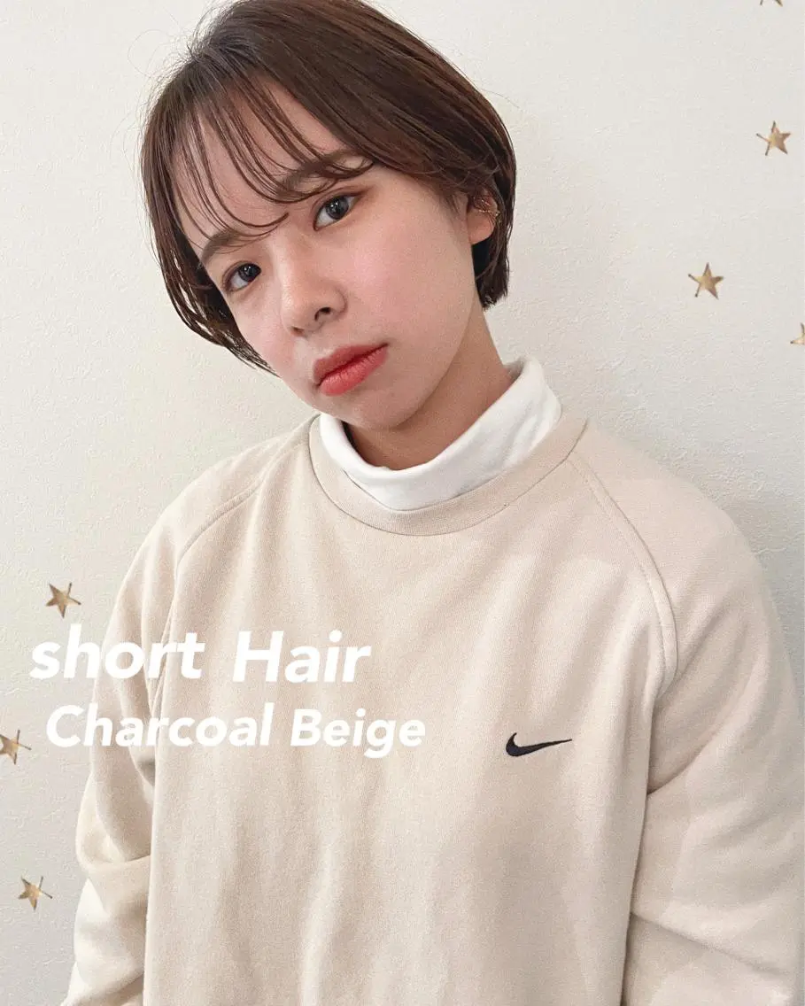 ショート カラー カット ヘアカラー 市川 千夏のヘアスタイル