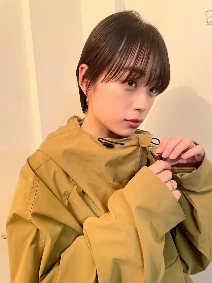 ショート ショートヘア コスメパーマ 佐藤　諒のヘアスタイル