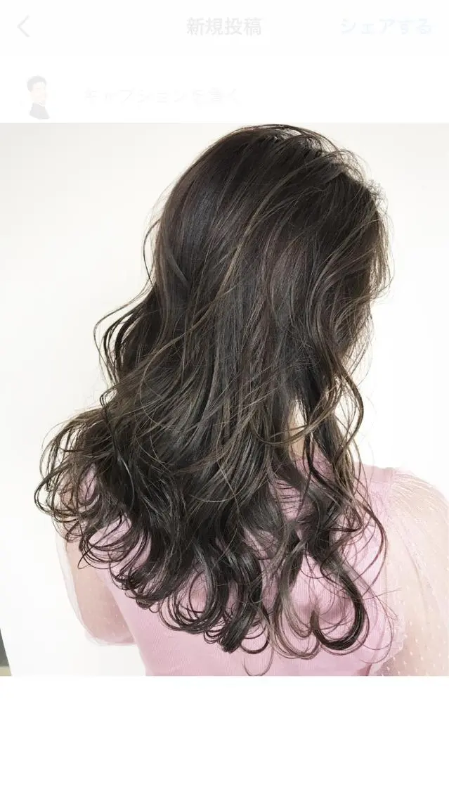 ロング カラー 髪質改善サロン 心斎橋ARCHEのヘアスタイル