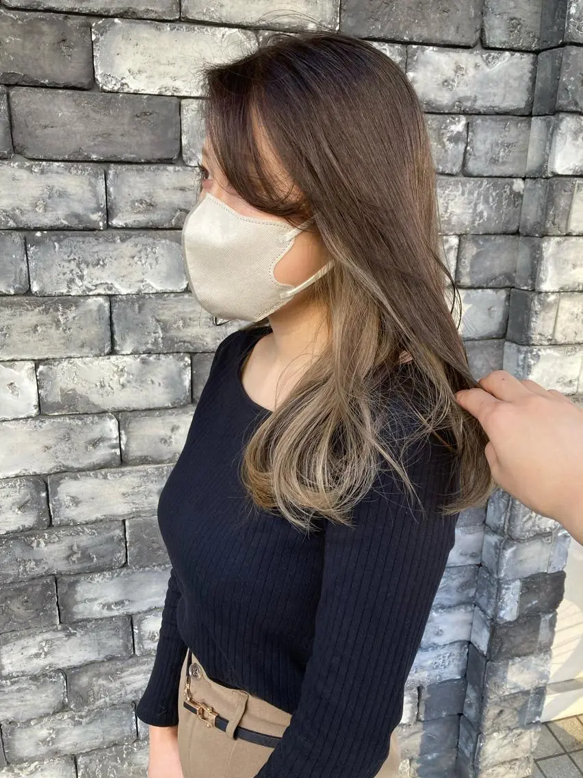 ロング カラー カット トリートメント ヘアセット ✂️似合わせの魔術師 石田一樹✂️のヘアスタイル