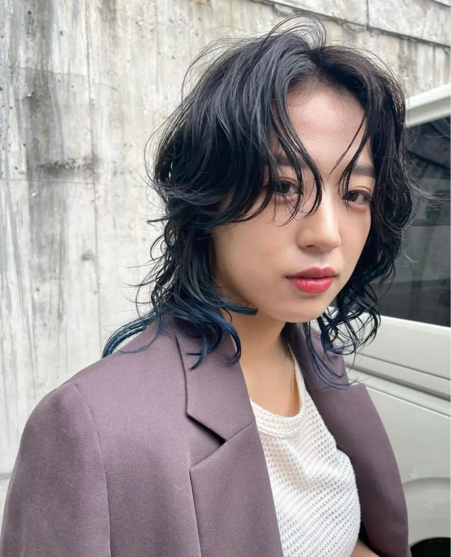 ショート カラー 酸性ストレート 髪質改善のヘアスタイル