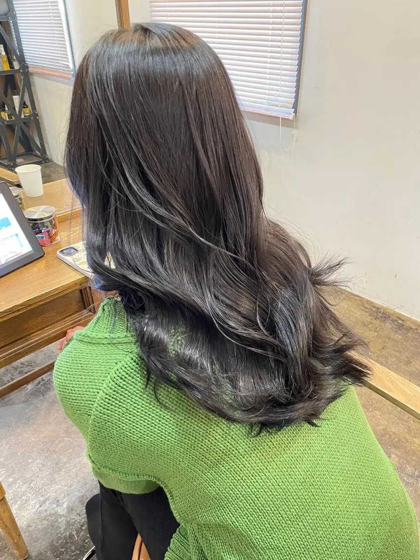 ロング カラー トリートメント 髪質改善 【KEIKI】のヘアスタイル