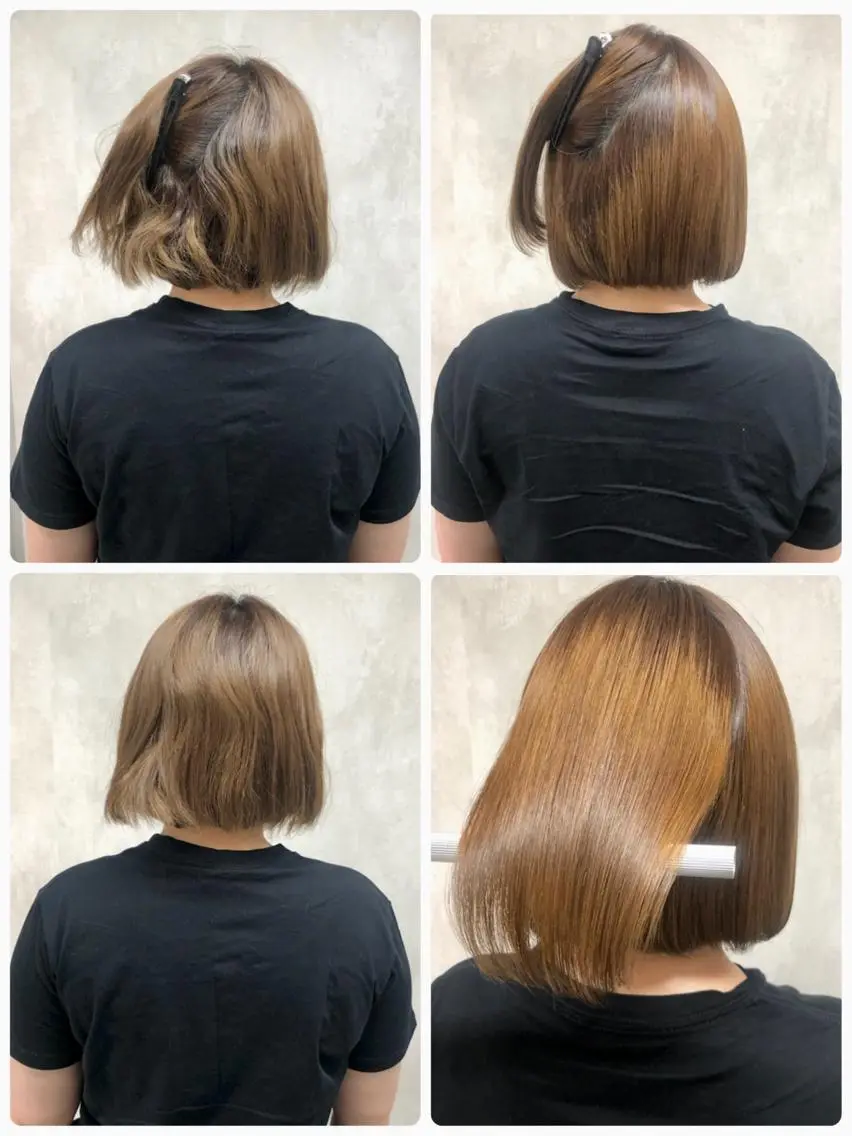 ショート 縮毛矯正 トリートメント あなた史上 最高を提供のヘアスタイル