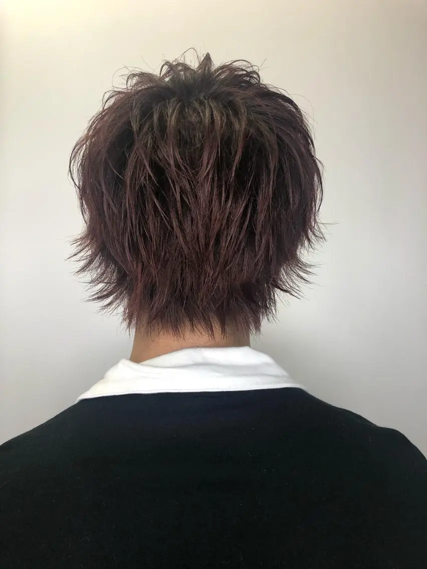 ショート カラー メンズ ✴︎赤み除去カラー daichi✴︎のヘアスタイル