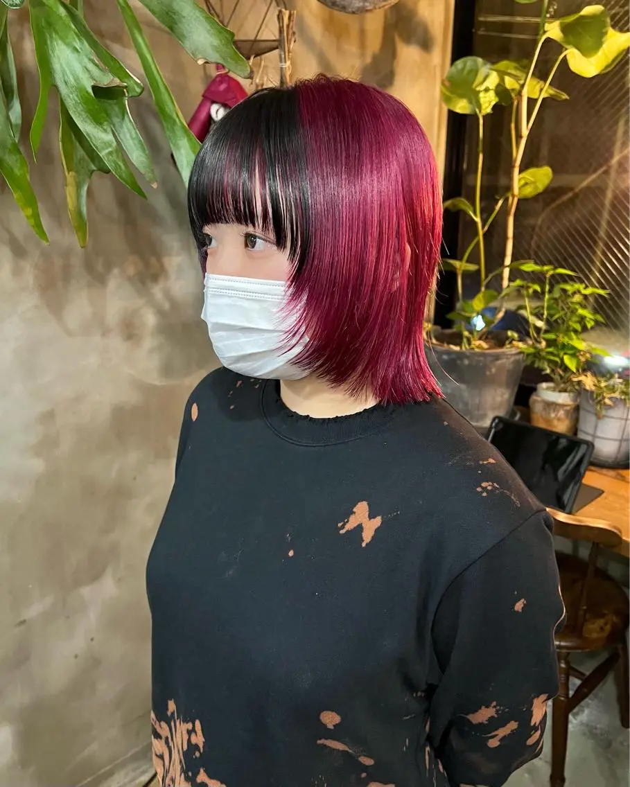 ミディアム カラー カット ヘアカラー トリートメント 木村陸弥🌿似合わせ 再現性メンズヘアのヘアスタイル