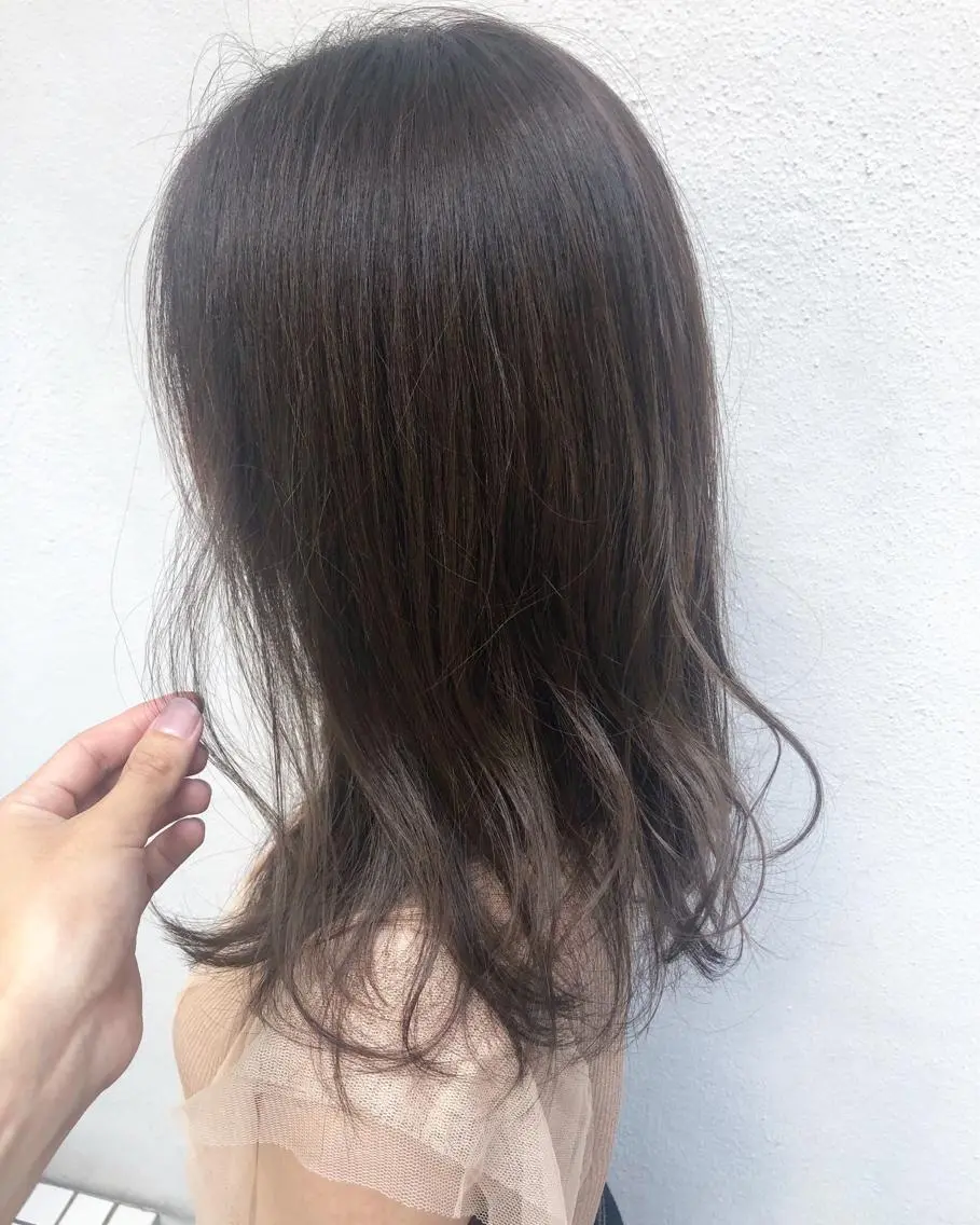 セミロング カラー 三軒茶屋/髪質改善 やまなかのヘアスタイル