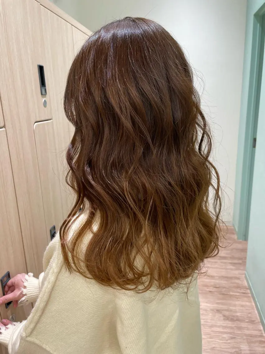 ロング カラー レイヤー／大宮／韓国 🤍AYA🤍のヘアスタイル