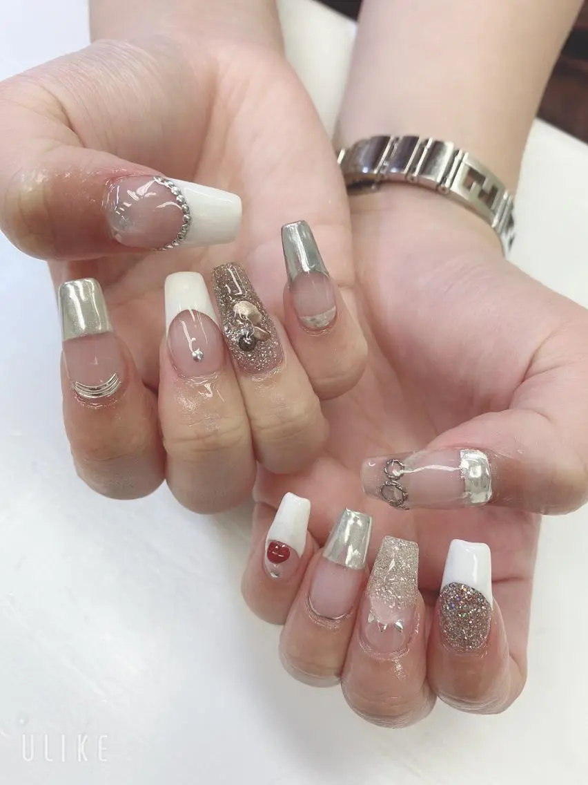 ミディアム JNA認定講師🌸 RIEのネイルデザイン