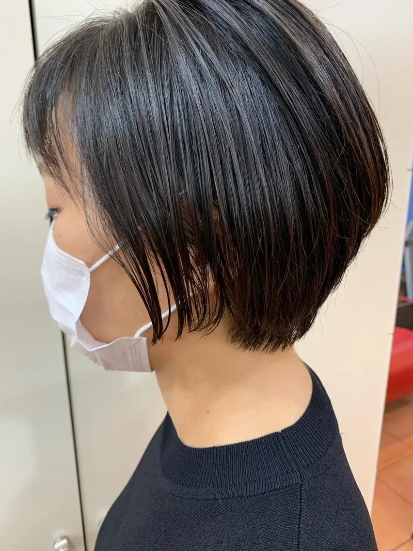 ショート カラー 髪質改善 Blumeのヘアスタイル