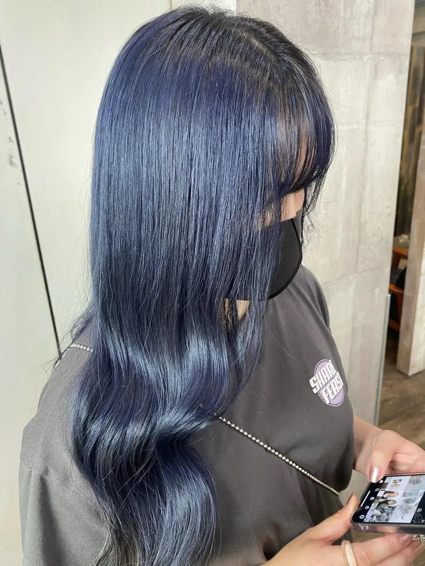 ミディアム Zina西新 井上貴幸のヘアスタイル