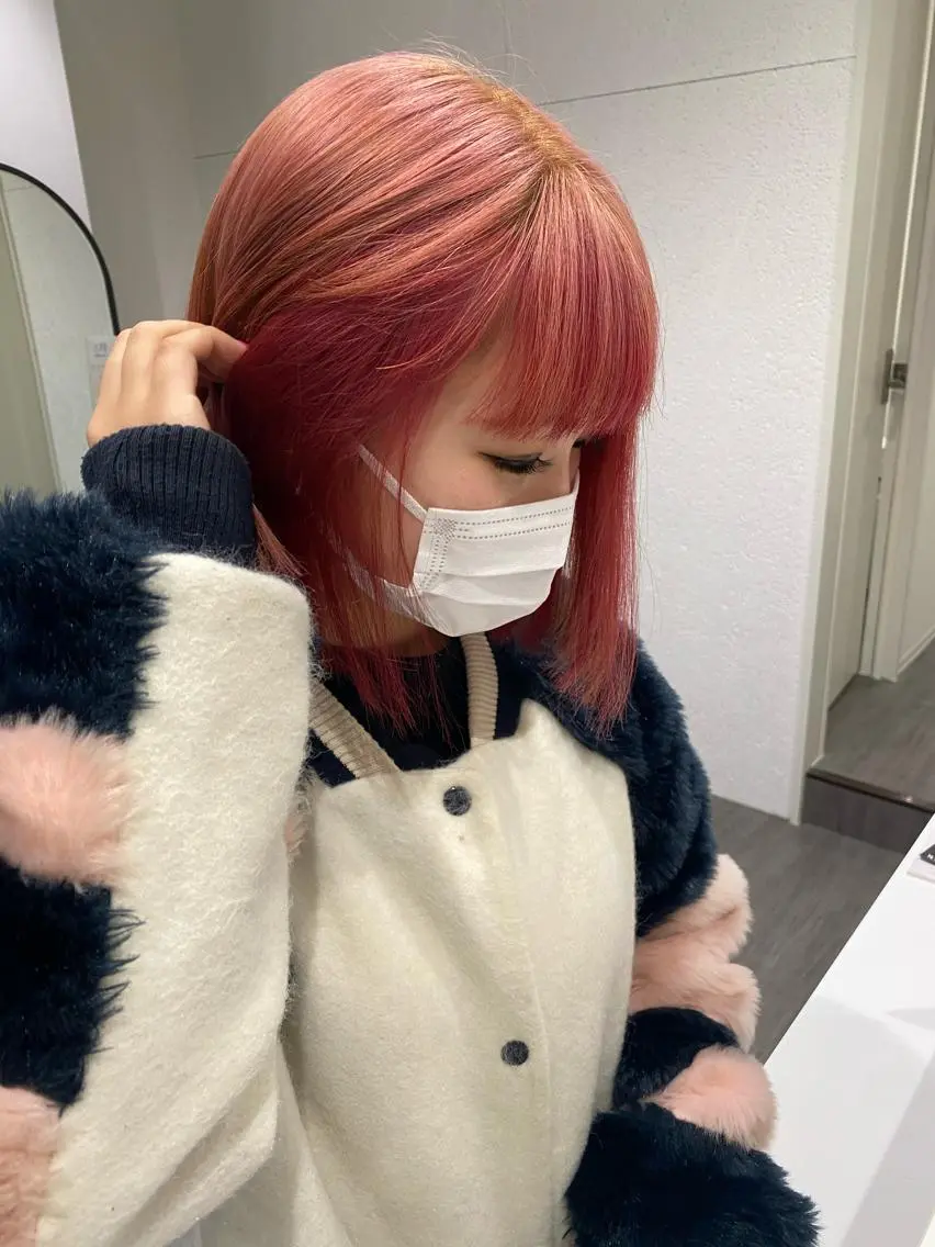 ミディアム ヘアカラー トリートメント トップスタイリスト/ アユミのヘアスタイル