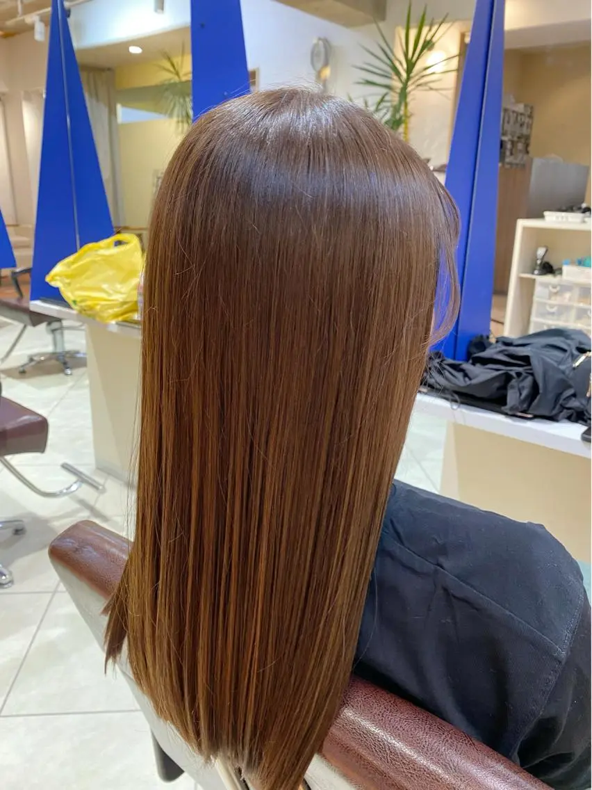 ロング カラー カット ヘアカラー トリートメント 石井 佑樹のヘアスタイル