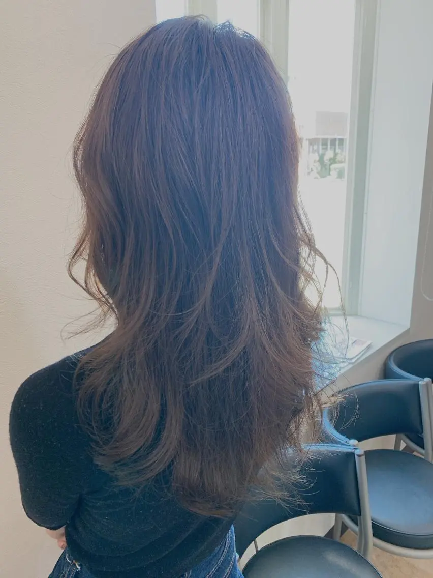 セミロング カラー 鈴木 健太のヘアスタイル