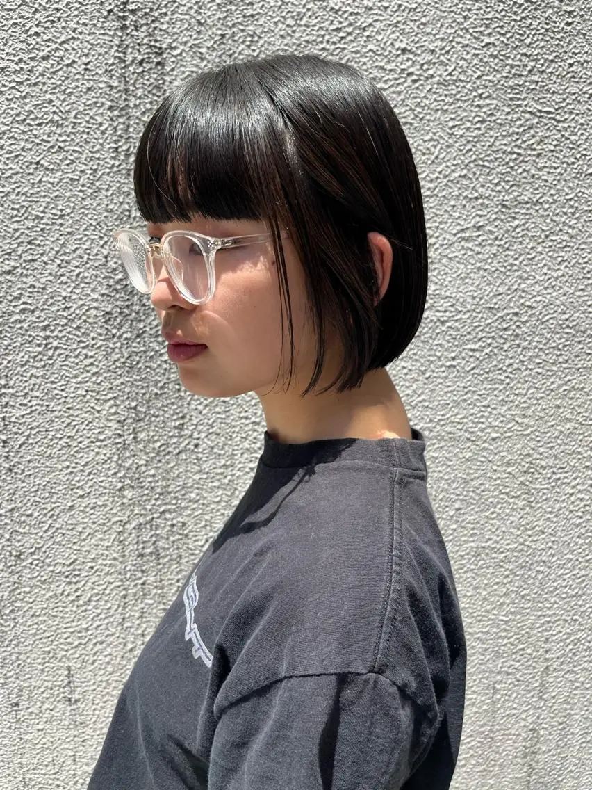 ショート ボブ 田畑 優希のヘアスタイル