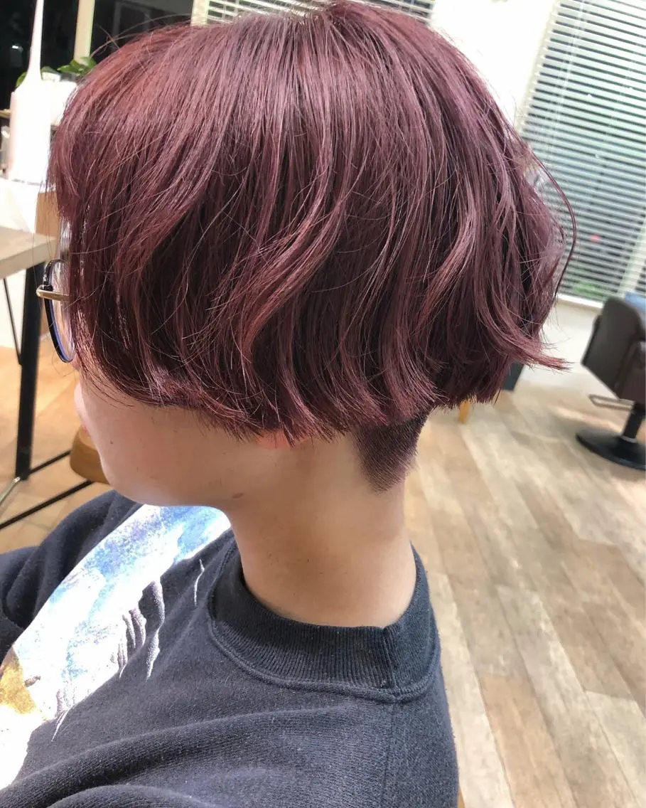 ショート カラー 【髪質改善　艶髪】 布川　莉穂のヘアスタイル