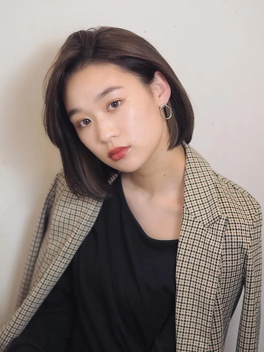 ショート カラー ヘアアレンジ インナーカラー ボブ 坂本 直樹のヘアスタイル